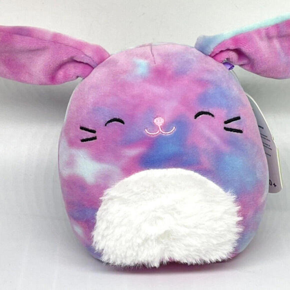 Squishmallow RYDER the Bunny Rabbit 5" Tie Dye Easter 2021 New‎